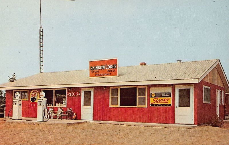 Rainbow Lodge - Vintage Postcard (newer photo)